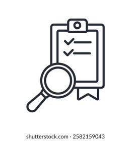 testing icons isolated on White Background. Flat style design