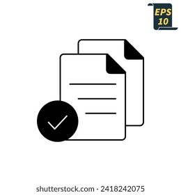 testing icons  symbol vector elements for infographic web