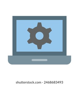 Testing vector Flat Icon design 