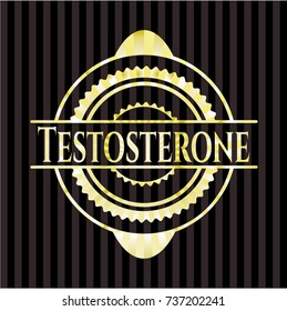 Testosterone golden badge