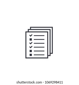 tests, survey icon