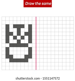 Tests that develop intelligence - Draw the same shape. Figure completion questions - IQ Test - visual intelligence questions,