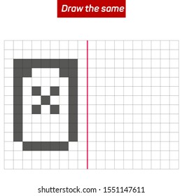 Tests that develop intelligence - Draw the same shape. Figure completion questions - IQ Test - visual intelligence questions,