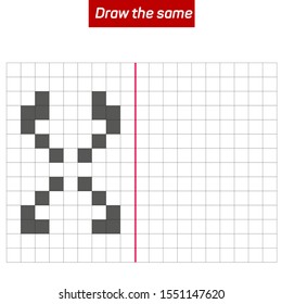 Tests that develop intelligence - Draw the same shape. Figure completion questions - IQ Test - visual intelligence questions,