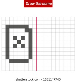 Tests that develop intelligence - Draw the same shape. Figure completion questions - IQ Test - visual intelligence questions,