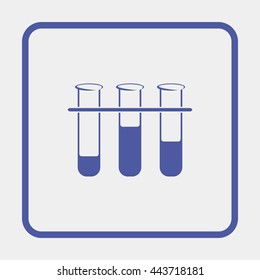 Test-tube icon.
