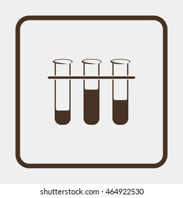 Test-tube icon.