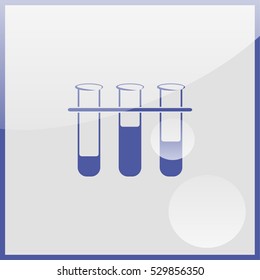 Test-tube icon.