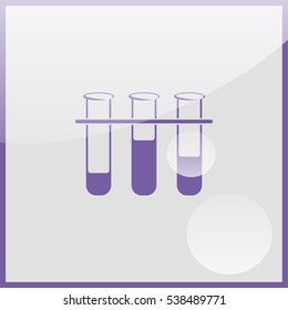 Test-tube icon.