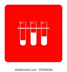 Test-tube icon.