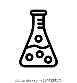 test-tube icon color editable on white background