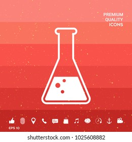 Test-tube symbol Bubbles