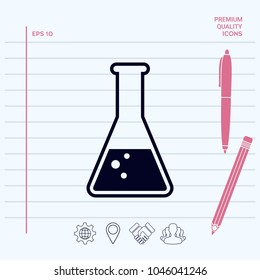 Test-tube symbol Bubbles