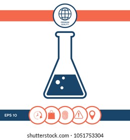 Test-tube symbol Bubbles