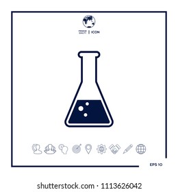 Test-tube symbol Bubbles