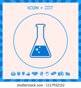 Test-tube symbol Bubbles
