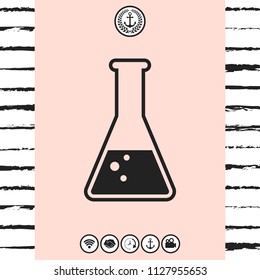 Test-tube symbol Bubbles