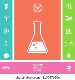 Test-tube symbol Bubbles