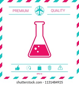 Test-tube symbol Bubbles