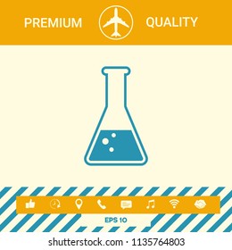 Test-tube symbol Bubbles