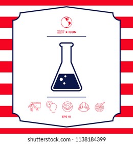 Test-tube symbol Bubbles