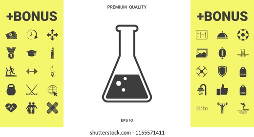 Test-tube symbol Bubbles