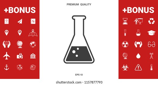 Test-tube symbol Bubbles