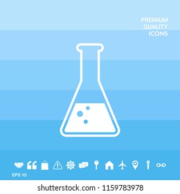 Test-tube symbol Bubbles