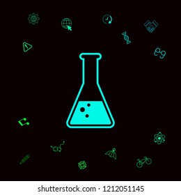 Test-tube symbol Bubbles