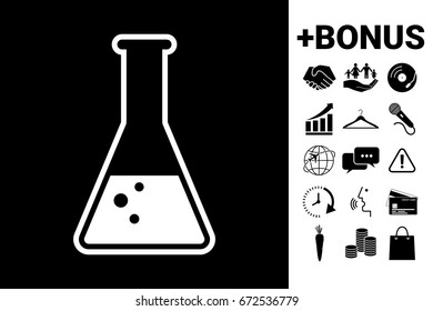 Test-tube symbol Bubbles