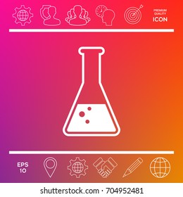 Test-tube symbol Bubbles