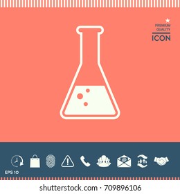 Test-tube symbol Bubbles