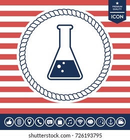 Test-tube symbol Bubbles