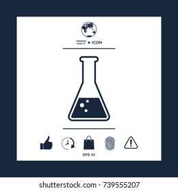 Test-tube symbol Bubbles