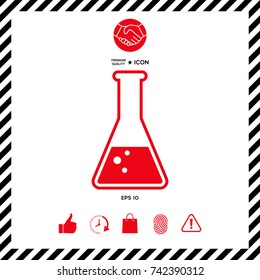Test-tube symbol Bubbles
