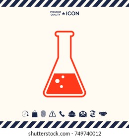 Test-tube symbol Bubbles