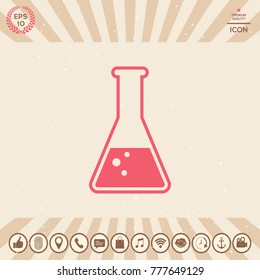 Test-tube symbol Bubbles