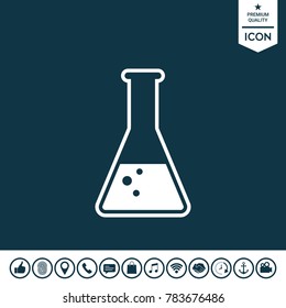 Test-tube symbol Bubbles