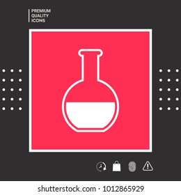 Test-tube symbol icon