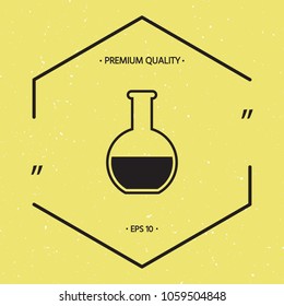Test-tube symbol icon