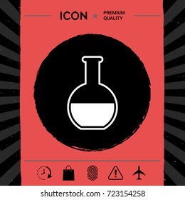 Test-tube symbol icon