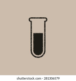  test-tube - vector icon