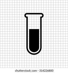  test-tube  - vector icon