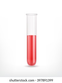 Test-tube. Vector icon. EPS10