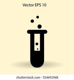 Test-tube vector illustration