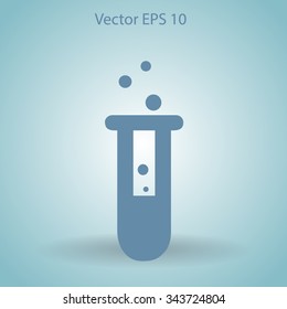Test-tube vector illustration