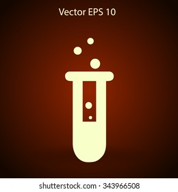 Test-tube vector illustration