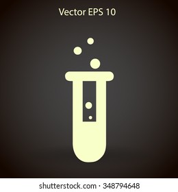 Test-tube vector illustration