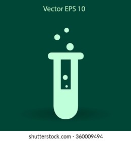 Test-tube vector illustration