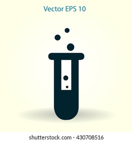 Test-tube vector illustration